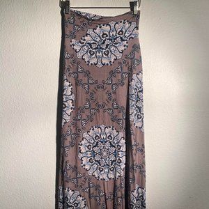 Printed Long Skirt
